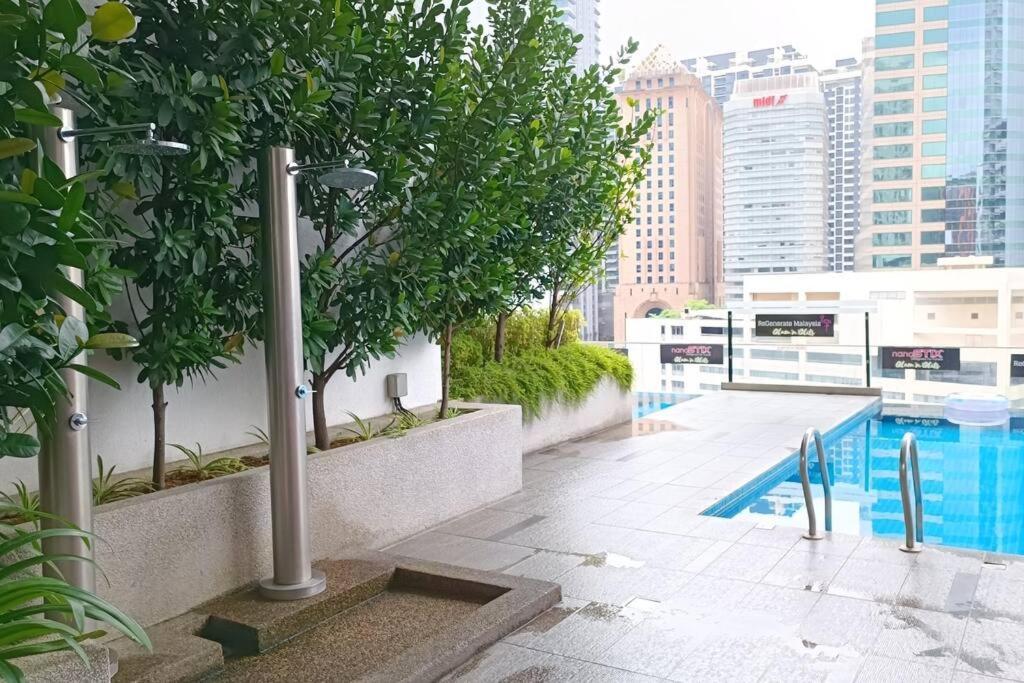 A05 Bukit Ceylon Kl Tower View Balcony Apartment Kuala Lumpur Eksteriør bilde